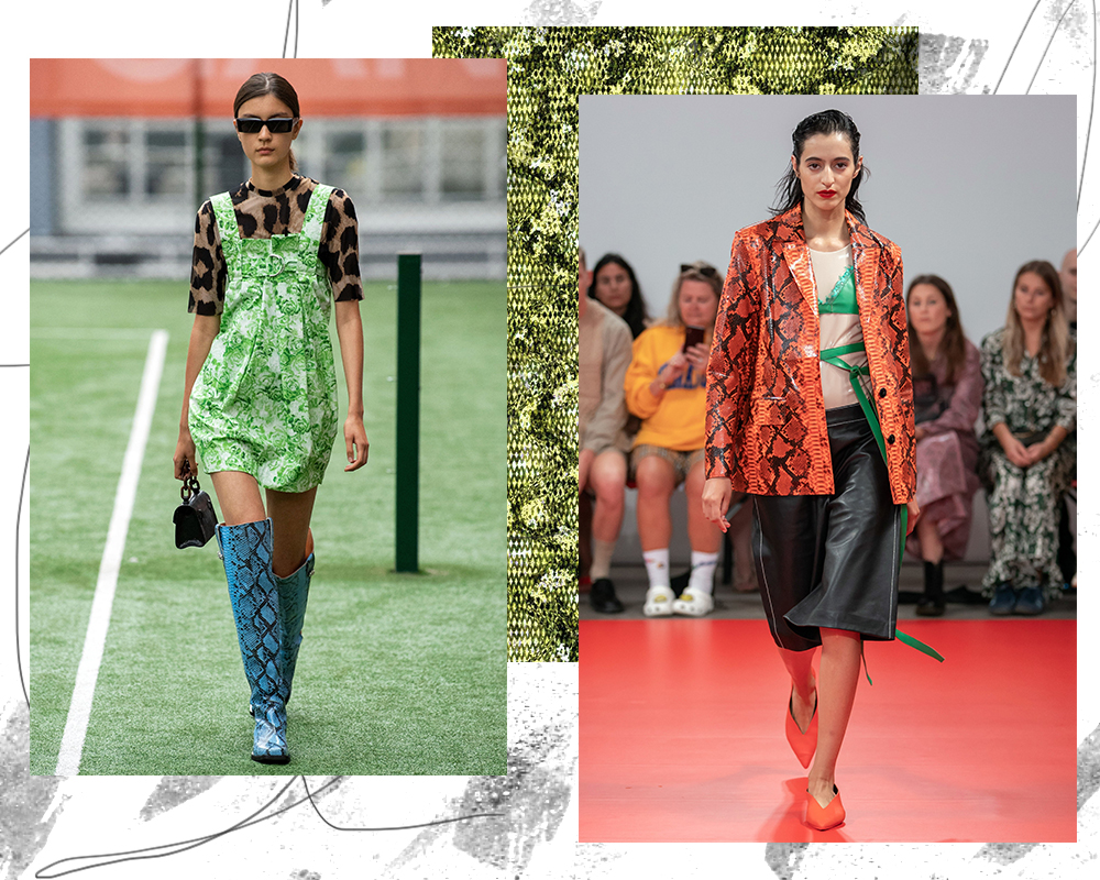 snake print tendencia verano 2020